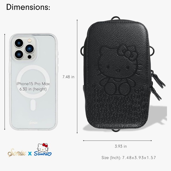Sonix x Sanrio Universal Phone Pouch | Crossbody Bag for Cell Phone - Picture 2 of 4